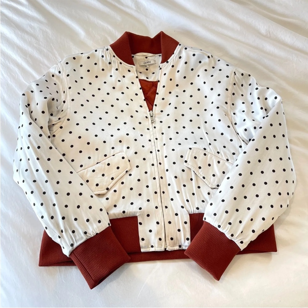 Ganni Bomber, Barley Worn